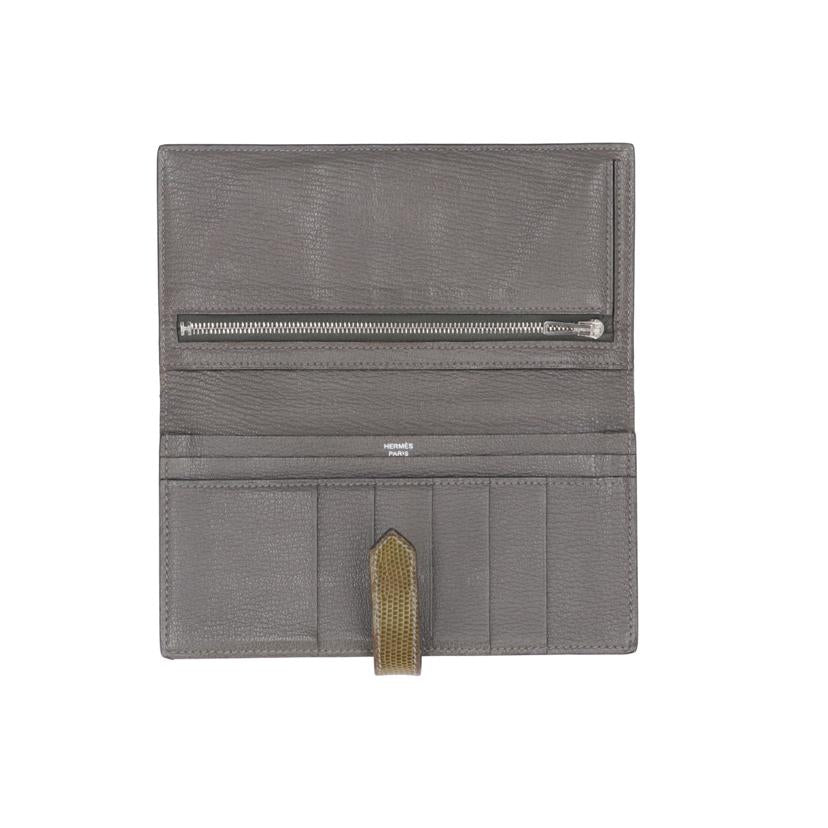 HERMES エルメス/ベアンスフレ／リザード/□ 刻(2009年製）//7NM/Bランク/19