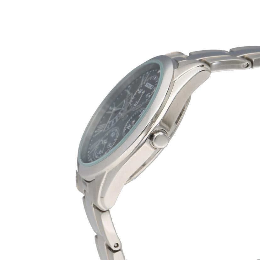 SEIKO セイコー/SEIKO／クロノグラフ／黒文字盤/6G34-00H0//281***/ABランク/05