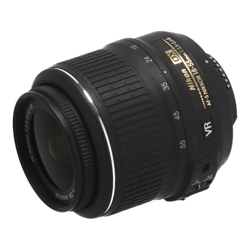 Nikon ニコン/交換レンズ／18－55mm/AF-S DX18-55mm f3.5-5.6G VR//12401117/Bランク/78