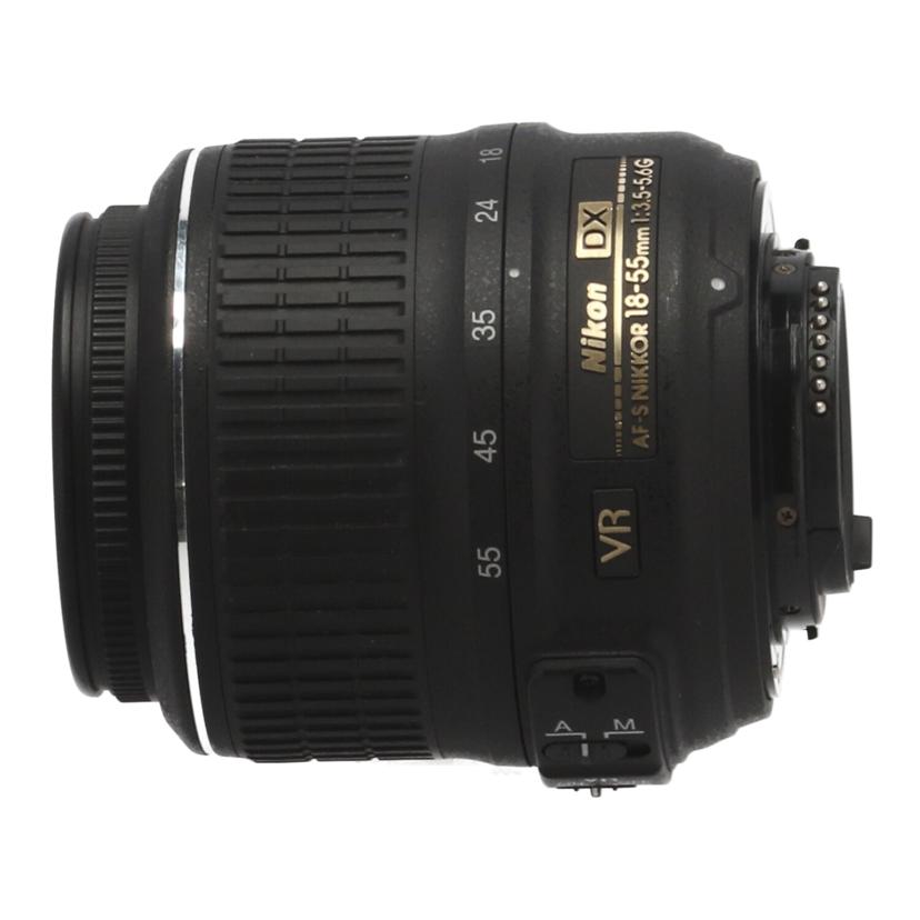 Nikon ニコン/交換レンズ／18－55mm/AF-S DX18-55mm f3.5-5.6G VR//12401117/Bランク/78