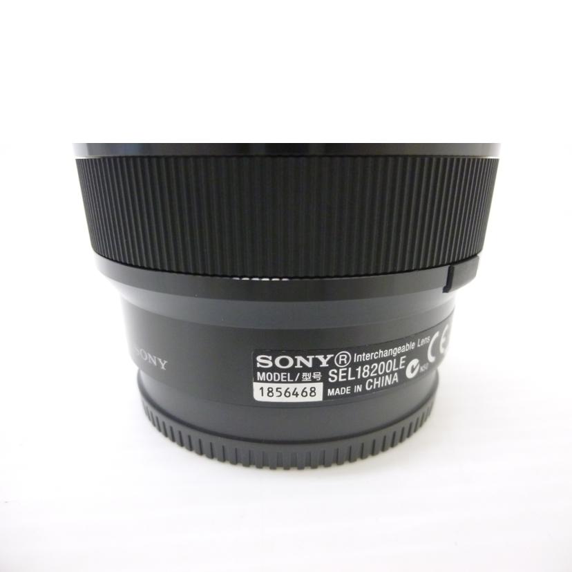 sony ソニー/18－200mm望遠ズームレンズ/SEL18200LE//1856468/Aランク/88
