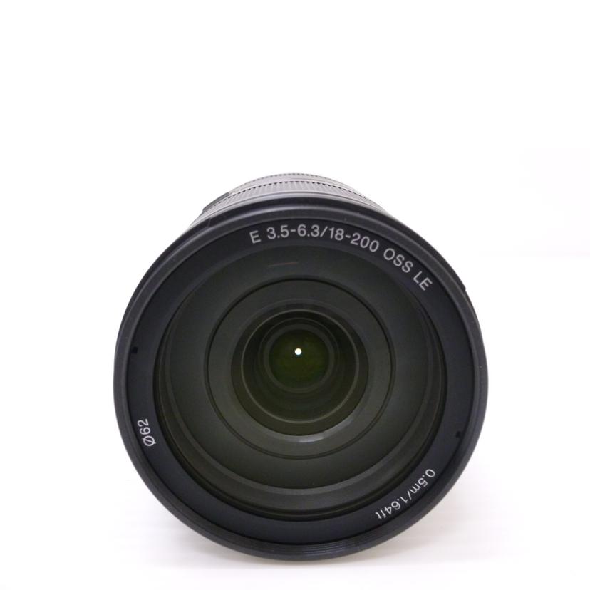 sony ソニー/18－200mm望遠ズームレンズ/SEL18200LE//1856468/Aランク/88