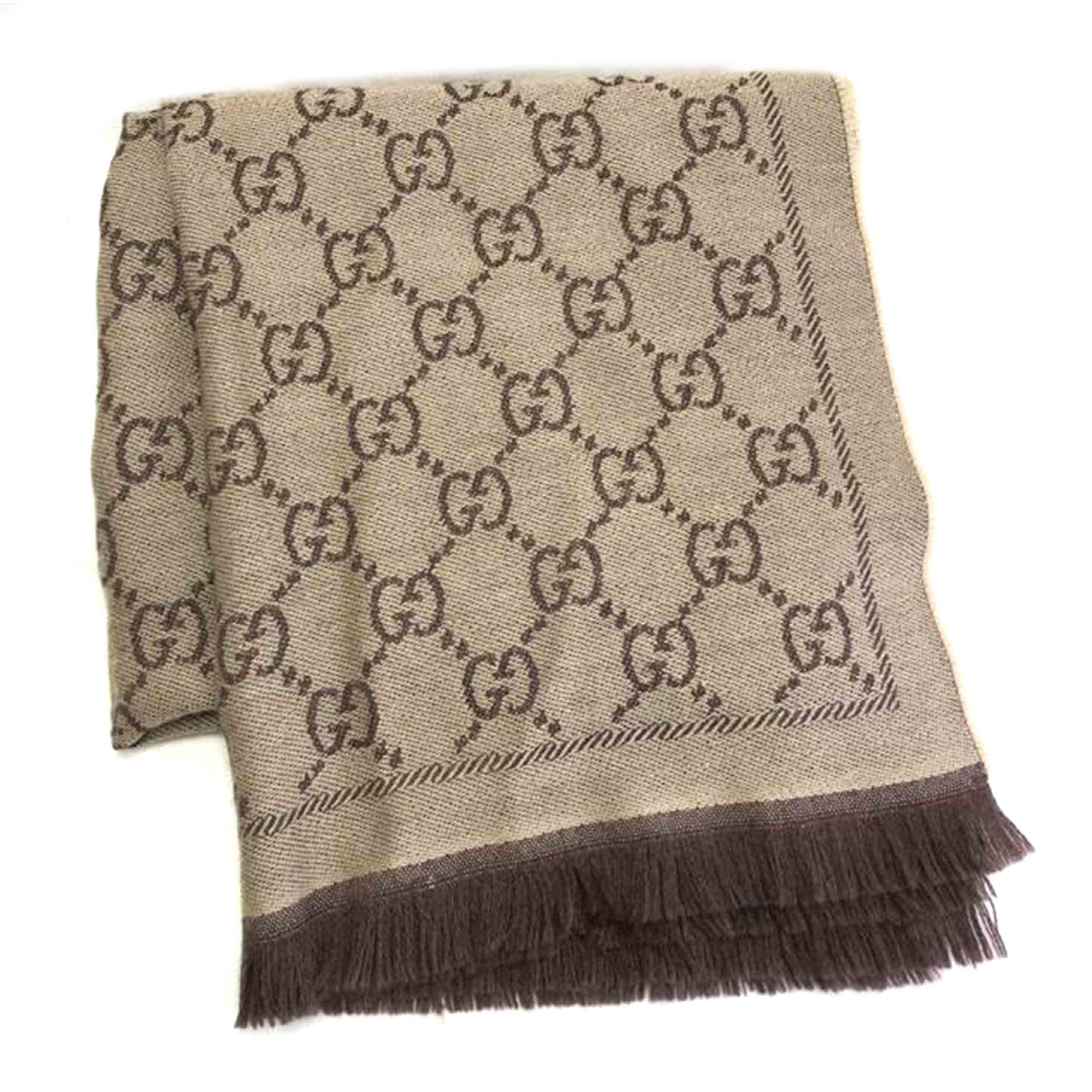 GUCCI グッチ/GG柄マフラー//Bランク/51