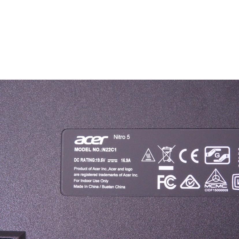 acer エイサー/ゲーミングノートPC／Nitro　5/AN515-58-N76Z46/6//NHQM0SJ0053450567D3400/Aランク/76