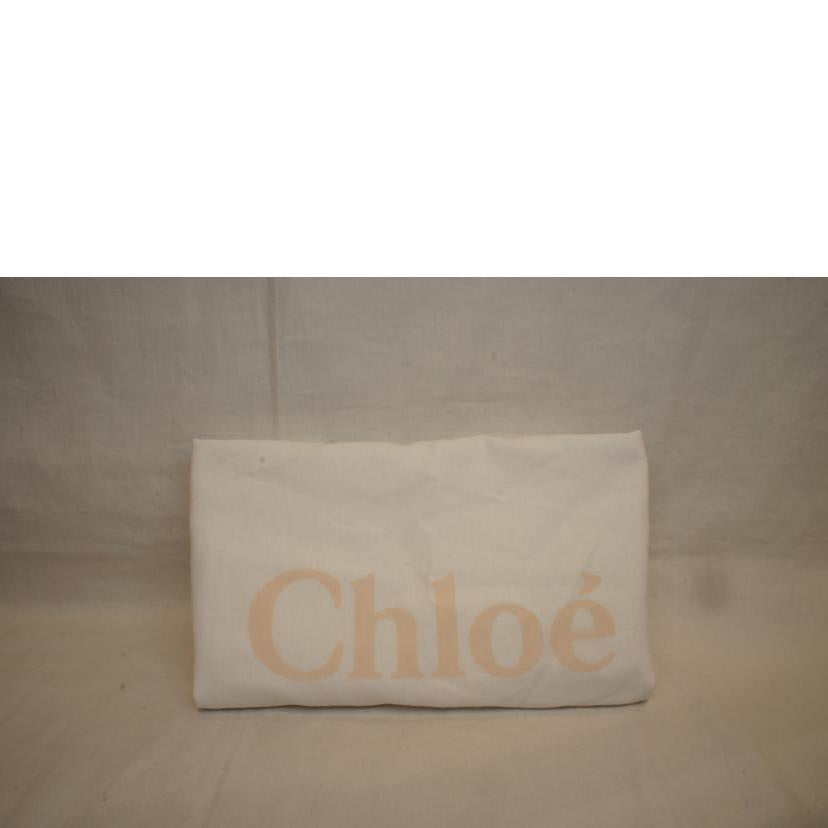Chloe クロエ/ウッディミディアムトート//Aランク/92