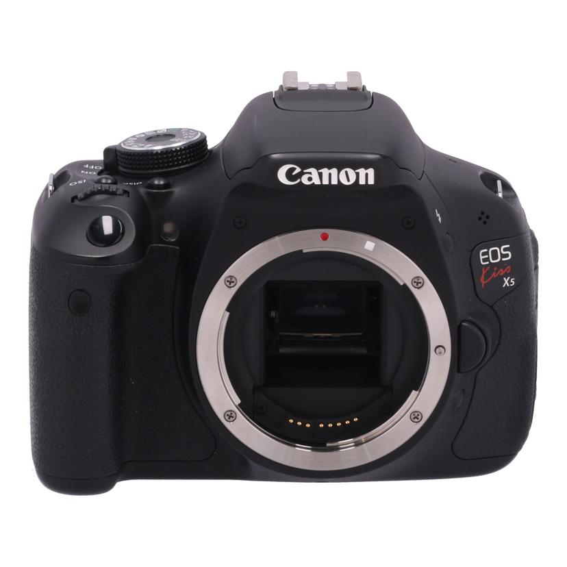 Canon キヤノン　/デジタル一眼　ダブルズームキット/EOS Kiss X5  ﾀﾞﾌﾞﾙｽﾞｰﾑｷｯﾄ//331076071507/Bランク/21