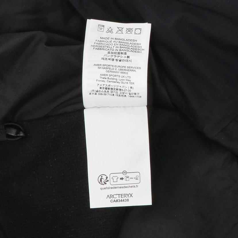 ARC＇TERYX アークテリクス/アトム　フーディ／S／ブラック/X000006780//Aランク/01
