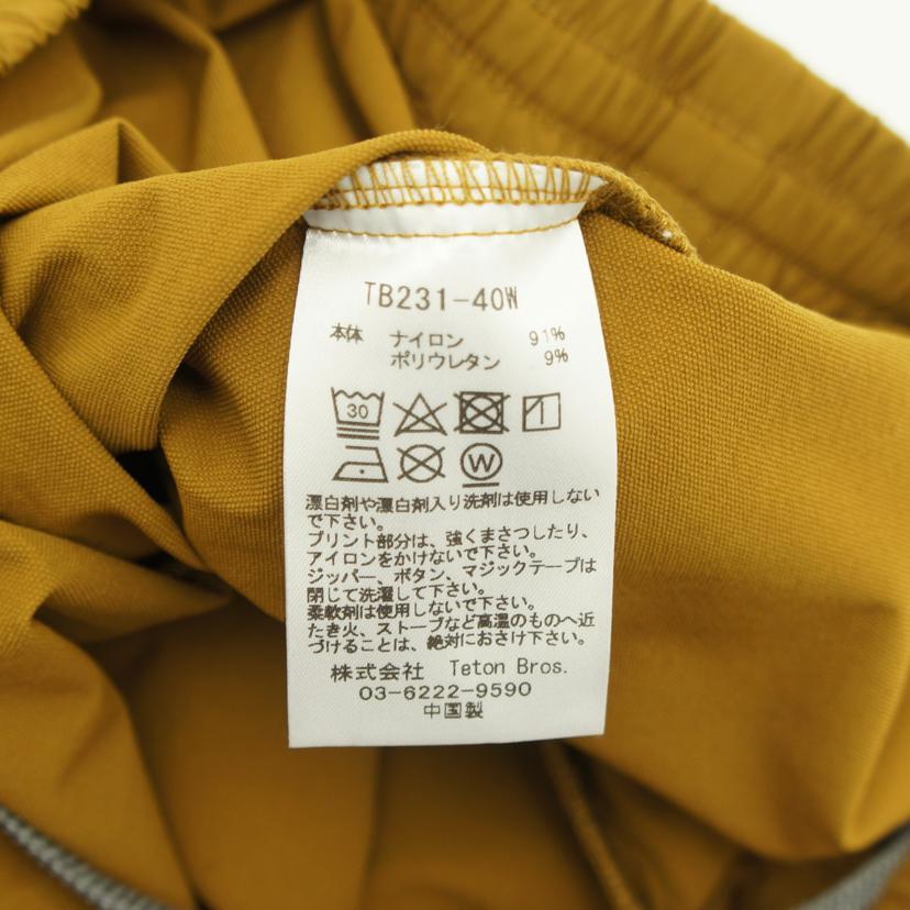 Teton　Bros． ティートンブロス/ランパンツ　トレッキングパンツ／JP　M／マスタード　イエロー/TB231-40W//SAランク/01