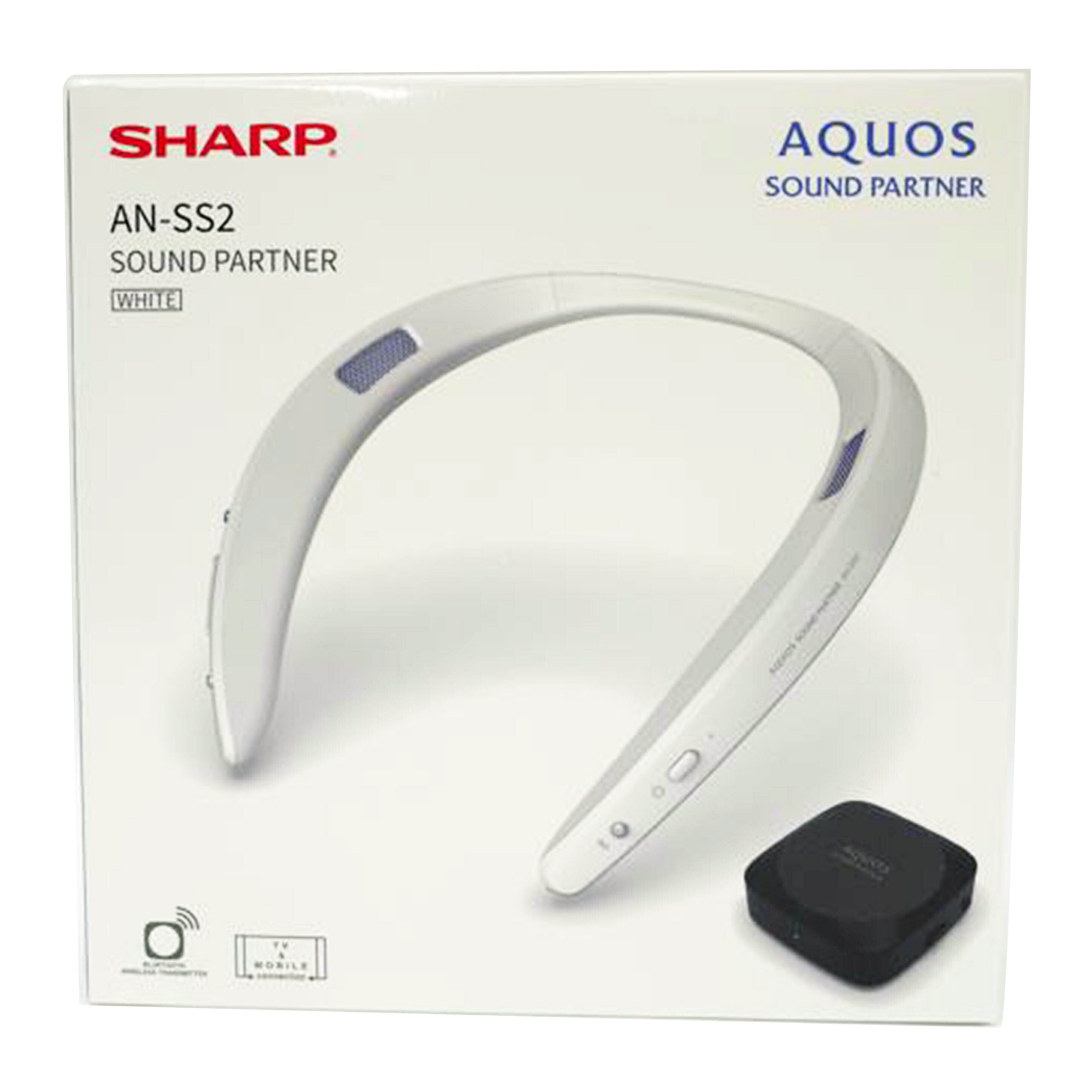 SHARP シャープ/AQUOSサウンドパートナー／ウェアラブルネックスピーカー/AN-SS2//21134013/Sランク/69