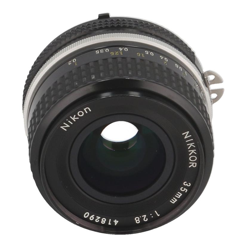 Nikon ニコン /交換レンズ/35mm/Ai Nikkor 35mm F2.8.//418290/Bランク/67
