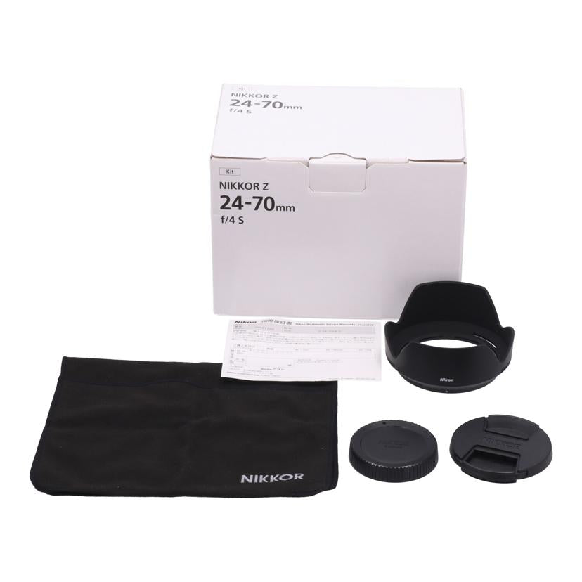 Nikon ニコン　/交換レンズ／Z24－70mm/NIKKOR Z 24-70mm f4 S//20141729/Bランク/21