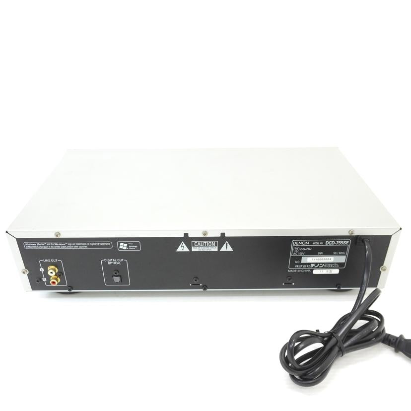 DENON デノン/CDプレーヤー／DCD－755SE/DCD-755SE//1116663884/ABランク/88