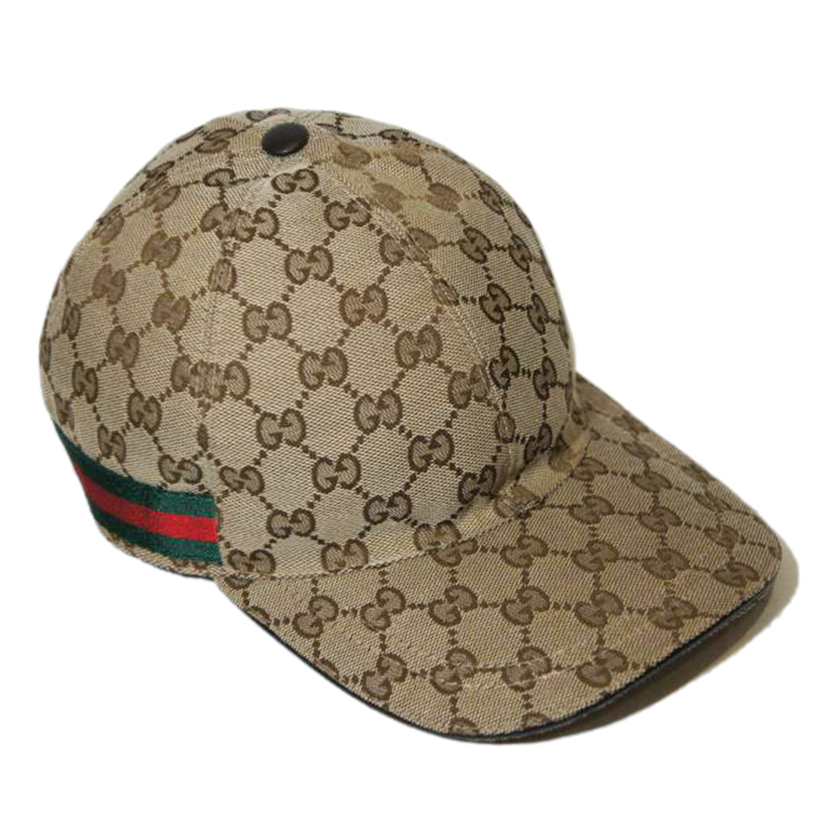 GUCCI グッチ/GGキャンバスベースボールキャップ/601491//200***/Aランク/94
