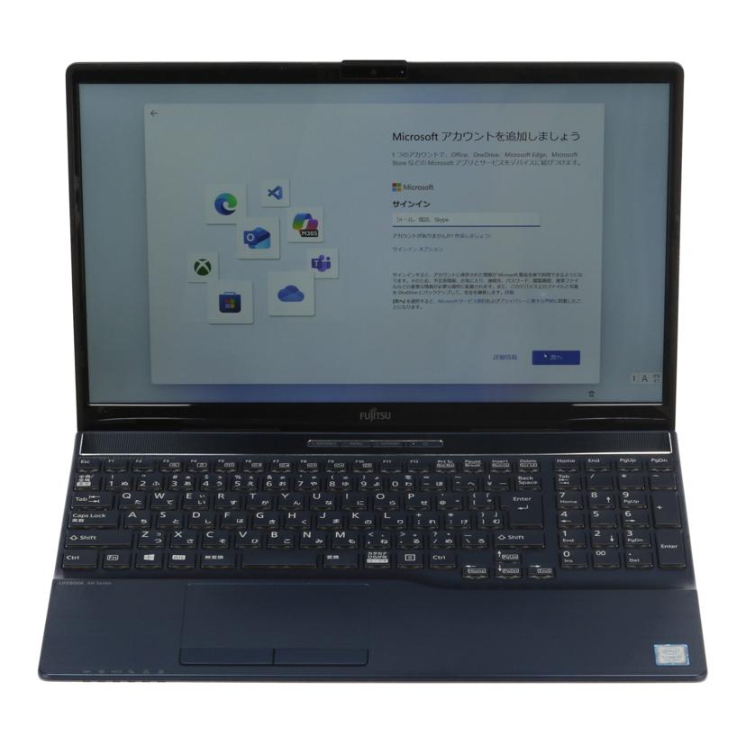 FUJITSU　 富士通 フジツウ　/Win11ノートPC／LIFEBOOK　AH77/FMVA77D3L//R0100021/Cランク/18