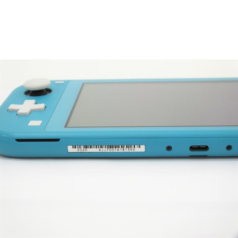 NINTENDO 任天堂/SWITCH LITE ターコイズ/HDH-S-BAZAA/XJJ10019934432/ゲーム機/Bランク/04【中古】 Nintendo Switch Lite ターコイズ HDH-S-BAZAA | ヤマダウェブコム