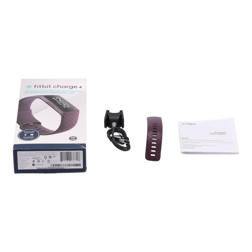 fitbit フィットビット　/スマートバンド／fitbit　charge　4/FB417BYBY-FRCJK//6135DABF3E30/Bランク/21