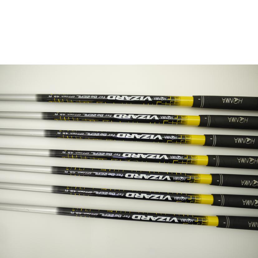HONMA ホンマ/Be　ZEAL　525／アイアンセット（7本）／VIZARD／FLEX：R//Bランク/69
