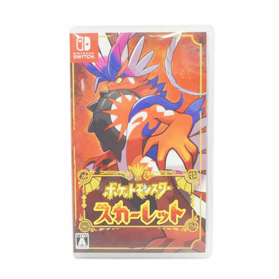 Nintendo 任天堂/ポケットモンスター　スカーレット／SWITCH//ABランク/05