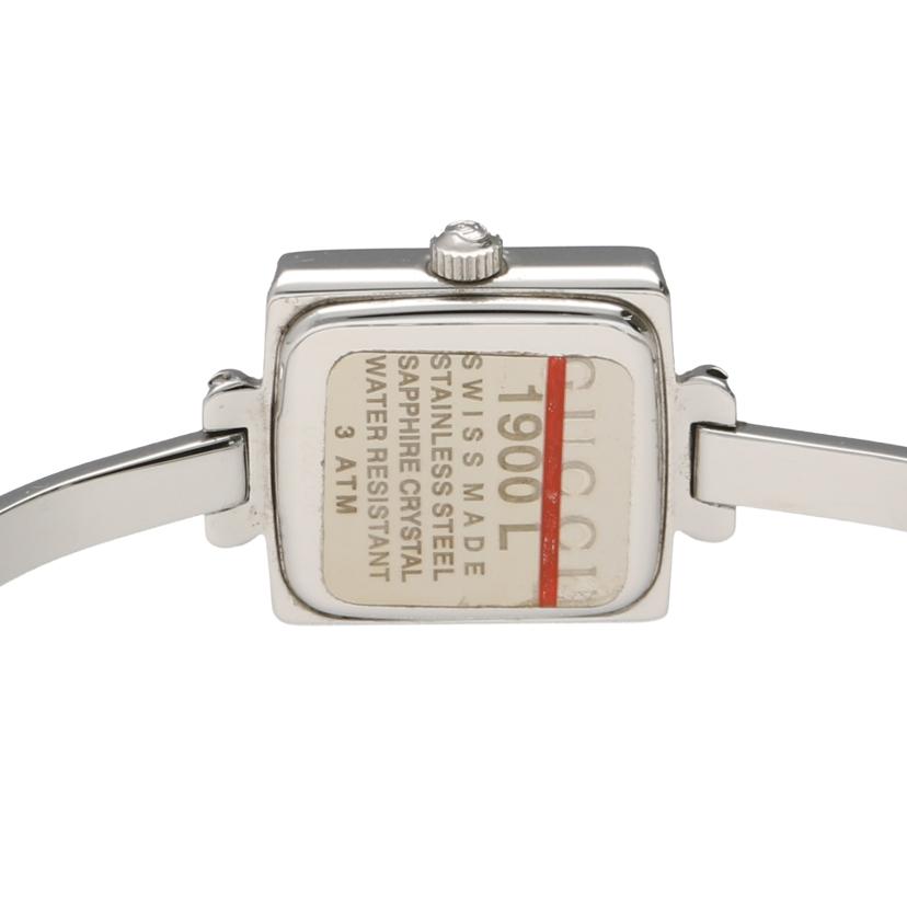 GUCCI グッチ/バングルウオッチ/クオーツ/1900L//020****/Bランク/94