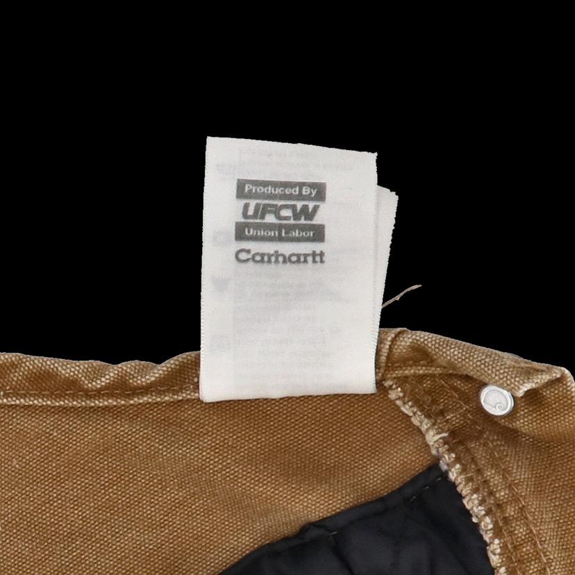Carhartt カーハート/サンドストーンダックビブオーバーオール／USA製／OLD//ABランク/18