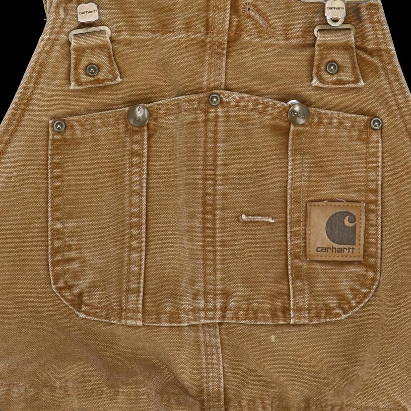 Carhartt カーハート/サンドストーンダックビブオーバーオール／USA製／OLD//ABランク/18