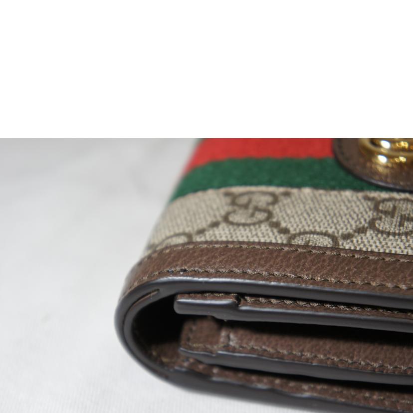 GUCCI グッチ/GGスプリームオフィディア二つ折り財布/598662//218*/Aランク/94