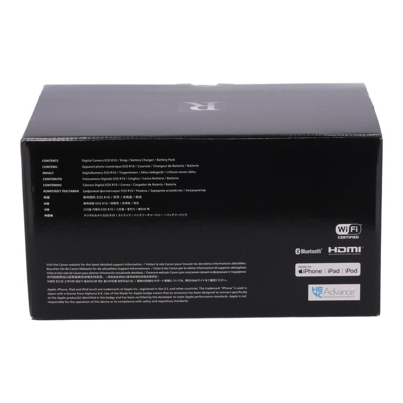 Canon キヤノン　/ミラーレス一眼　ボディ　未使用/EOS R10 ﾎﾞﾃﾞｨ//351033000598/Sランク/05