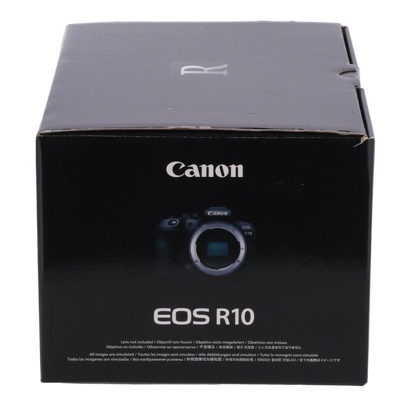 Canon キヤノン　/ミラーレス一眼　ボディ　未使用/EOS R10 ﾎﾞﾃﾞｨ//351033000598/Sランク/05