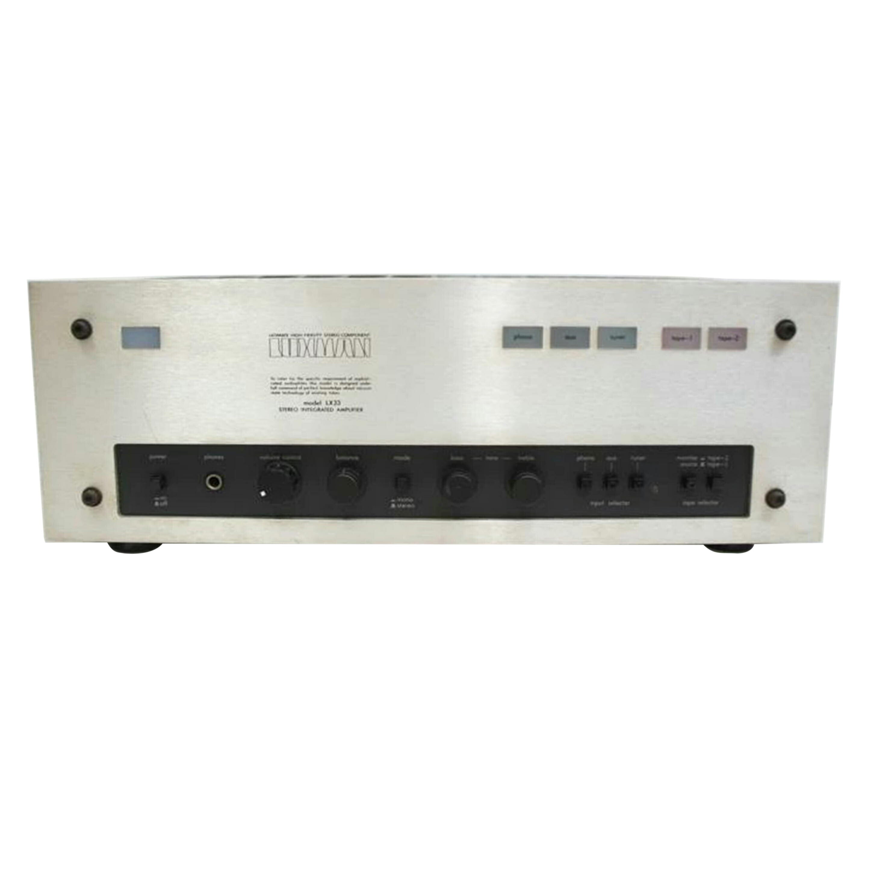LUXMAN ラックスマン/真空管プリメインアンプ/LX33//D1102528/BCランク/05