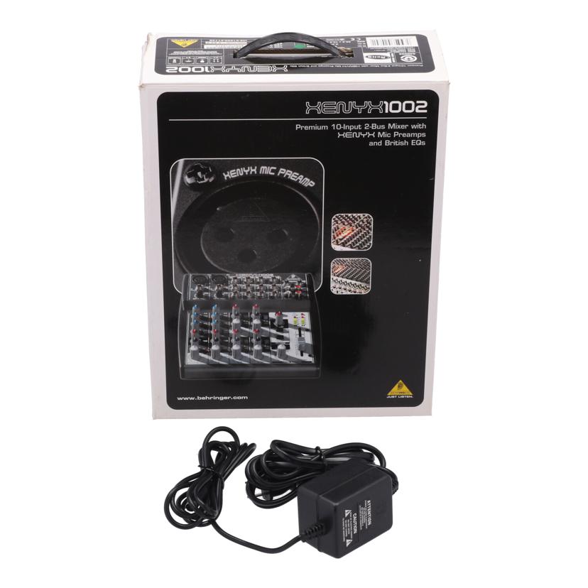 BEHRINGER ベリンガー　/アナログミキサー/XENYX 1002//S0807912574/Bランク/82