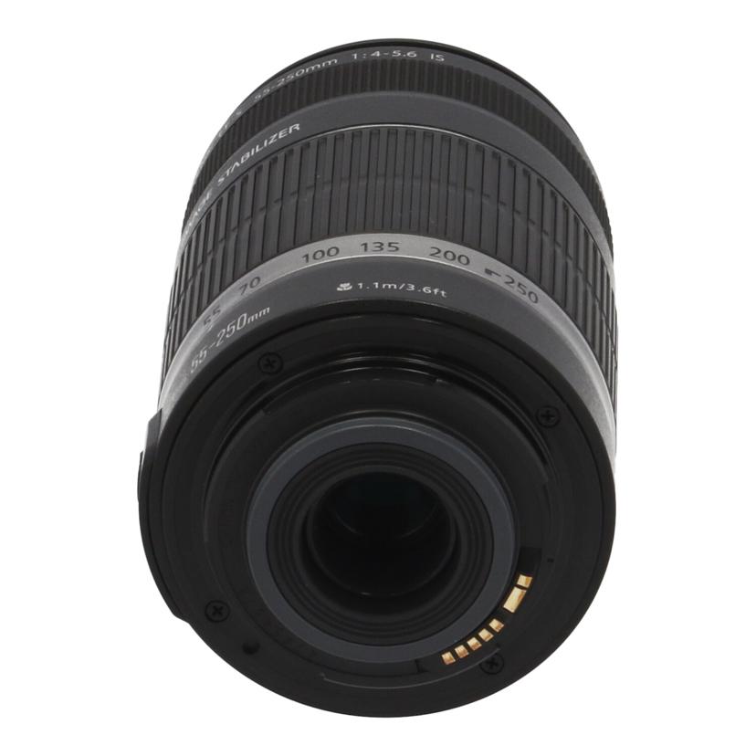 Ｃａｎｏｎ キヤノン/交換レンズ／５５－２５０ｍｍ/EF-S55-250mm F4-5.6 IS//47454678/Bランク/70