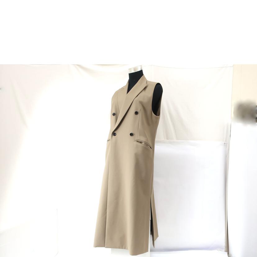 DRESSTERIOR ドレステリア/テーラードロングジレ　サイズ36　Sサイズ　ベージュ/085-45061//Aランク/65
