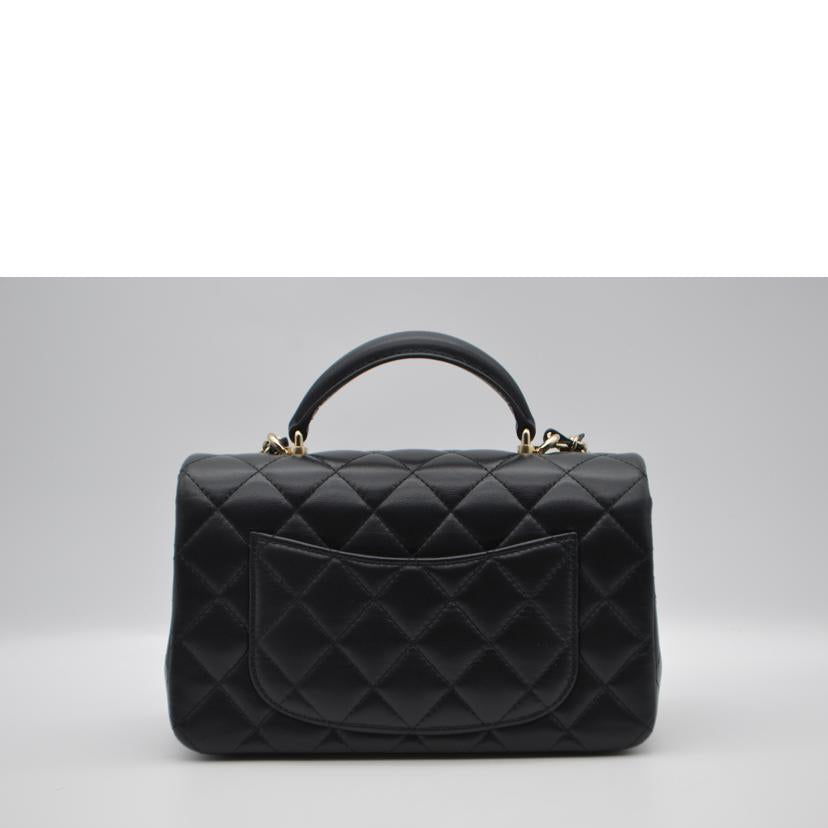 CHANEL シャネル/マトラッセラムスキンココマークトップハンド20/AS2431/K36*****/Sランク/89