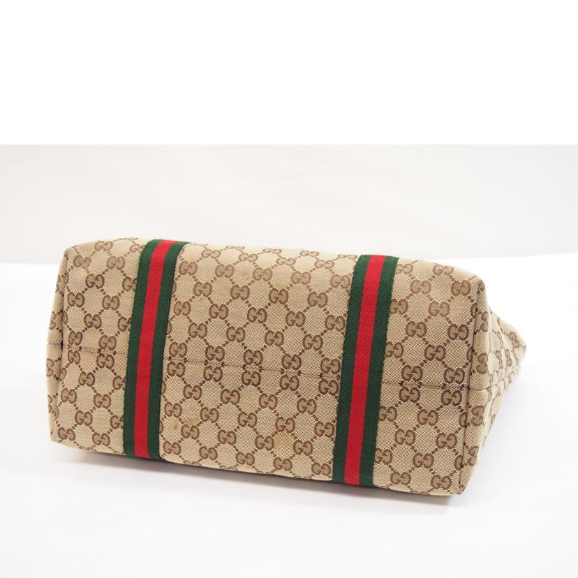 GUCCI グッチ/GGキャンバスシェリーライントート/139260//203***/ABランク/71