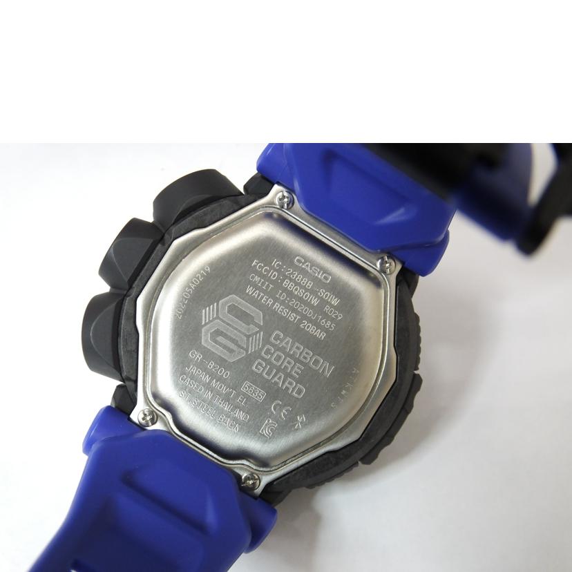 CASIO カシオ/G－SHOCK／グラビティマスター／クワッドセンサー／モバイルリンク／クォーツ/GR-B200-1A2JF//Aランク/88