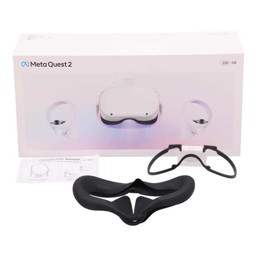 Meta　Facebook メタ　/VRヘッドセット／Meta　Quest2　256GB/301-00353-02//1WMVR4D04P2203/Bランク/19