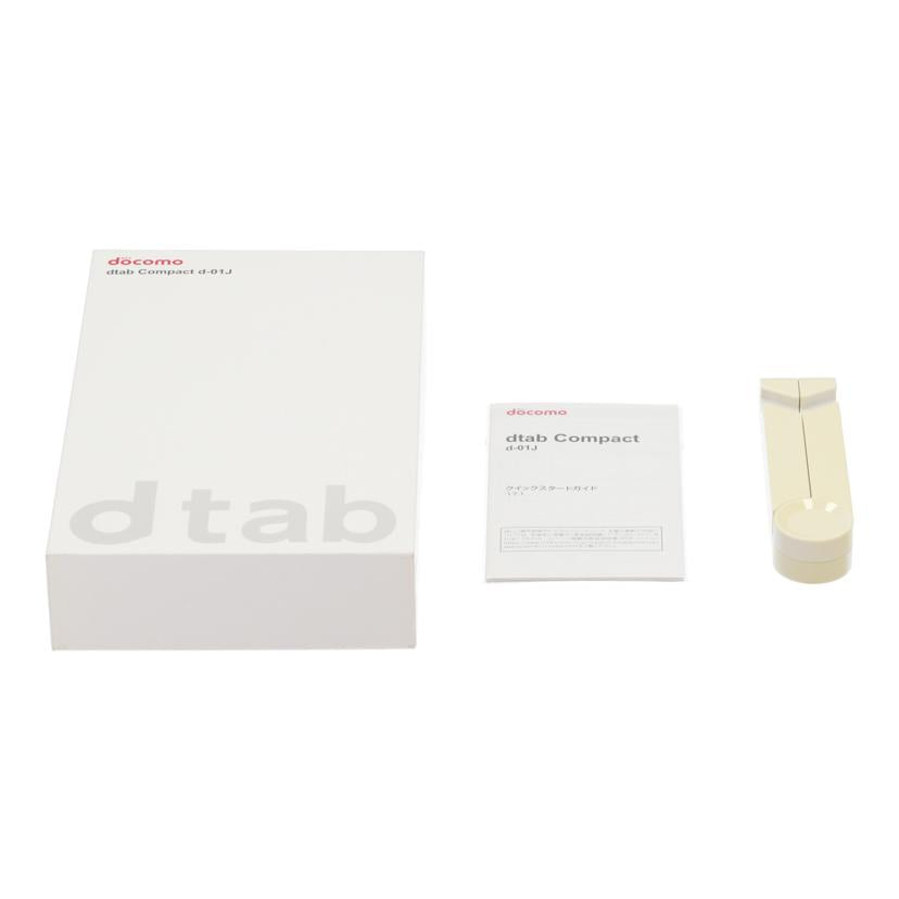 HUAWEI　docomo ファーウェイ/タブレット／dtab　Compact/d-01J//DEK6R17815005339/Bランク/05