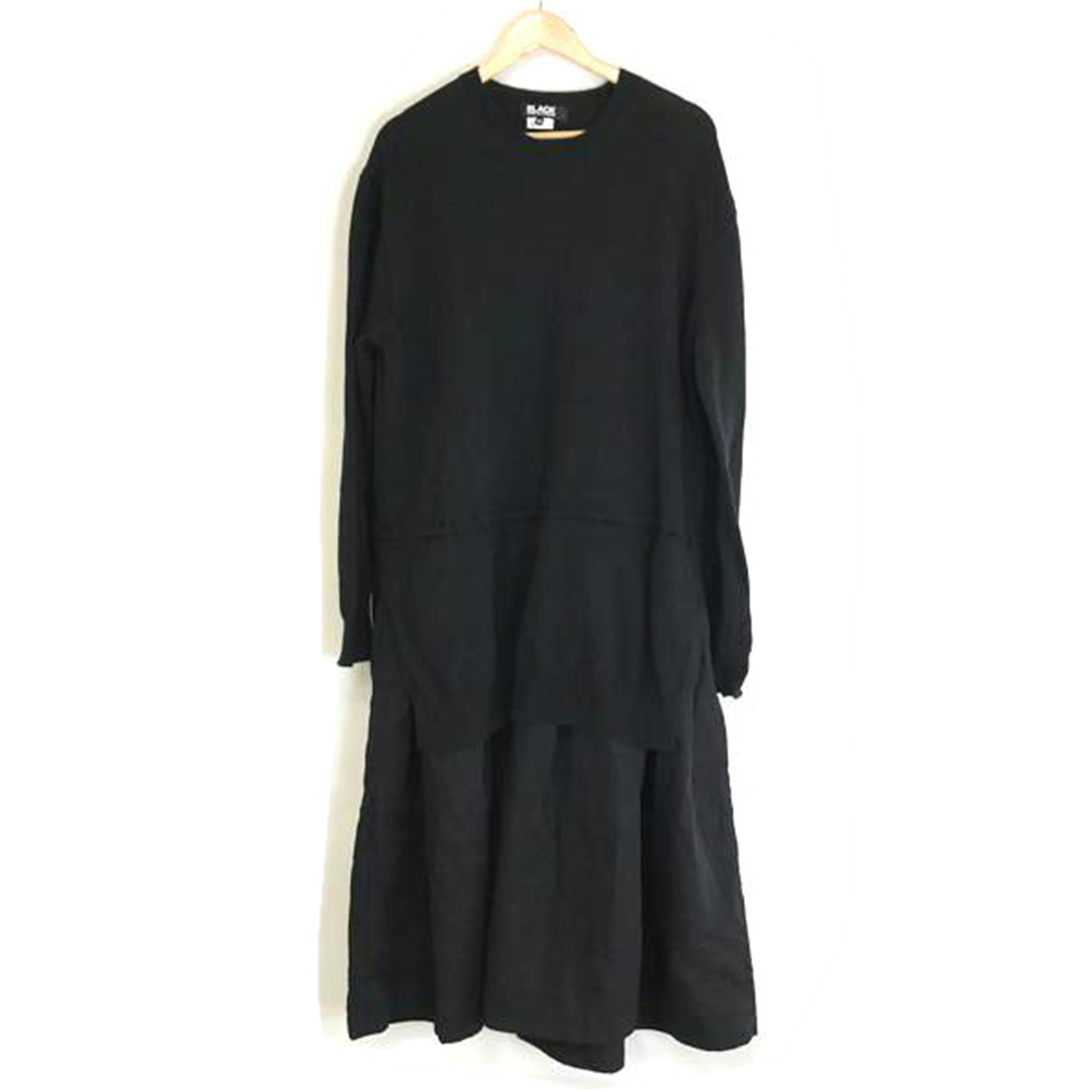BLACK　COMMEdesGARCONS ブラックコムデギャルソン/ニット切替ワンピース/1H-O003//Bランク/51