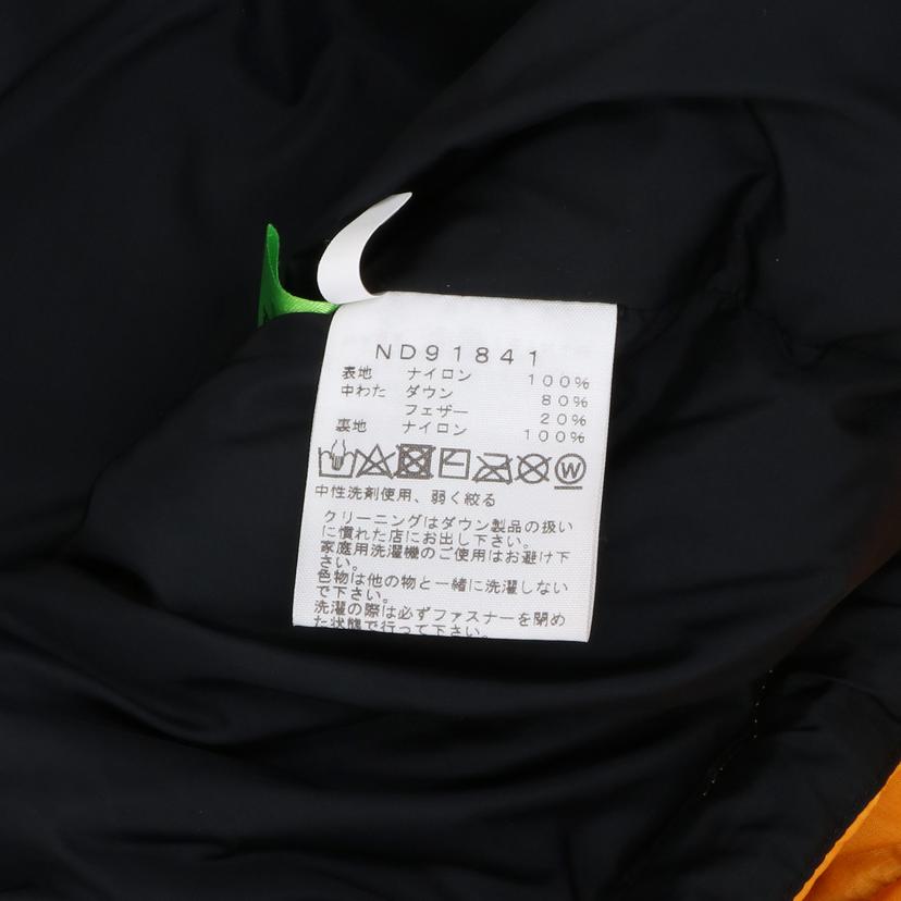 THE NORTH FACE ノースフェイス/ヌプシジャケット/イエロー/Mサイズ/ND91841//Bランク/06