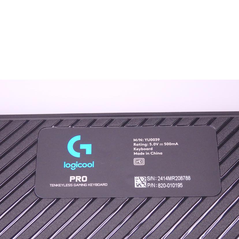 Logicool ロジクール/ゲーミングキーボード/G-PKB-002LN//2414MR208789/ABランク/76