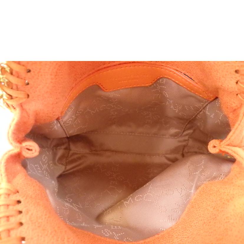 STELLAMcCARTNEY ステラマッカートニー/ファラベラ／2wayチェーンショルダーバッグ／オレンジ/391698 W9355//Aランク/84