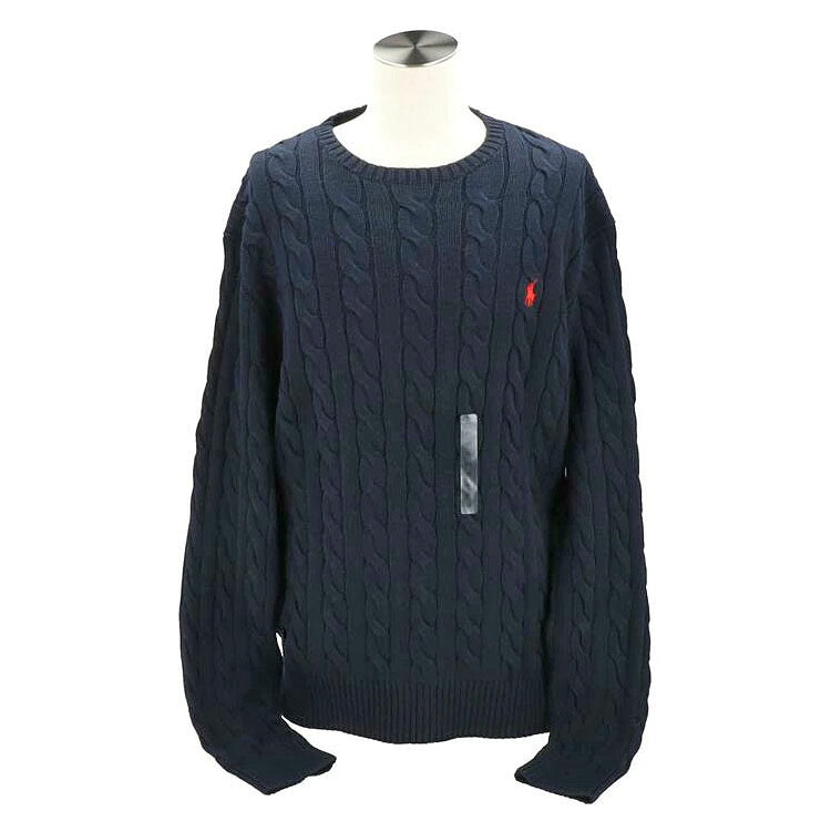 RALPH LAUREN ラルフローレン/ケーブルニット コットン セーター/MNPOSWE16821558//Aランク/24
