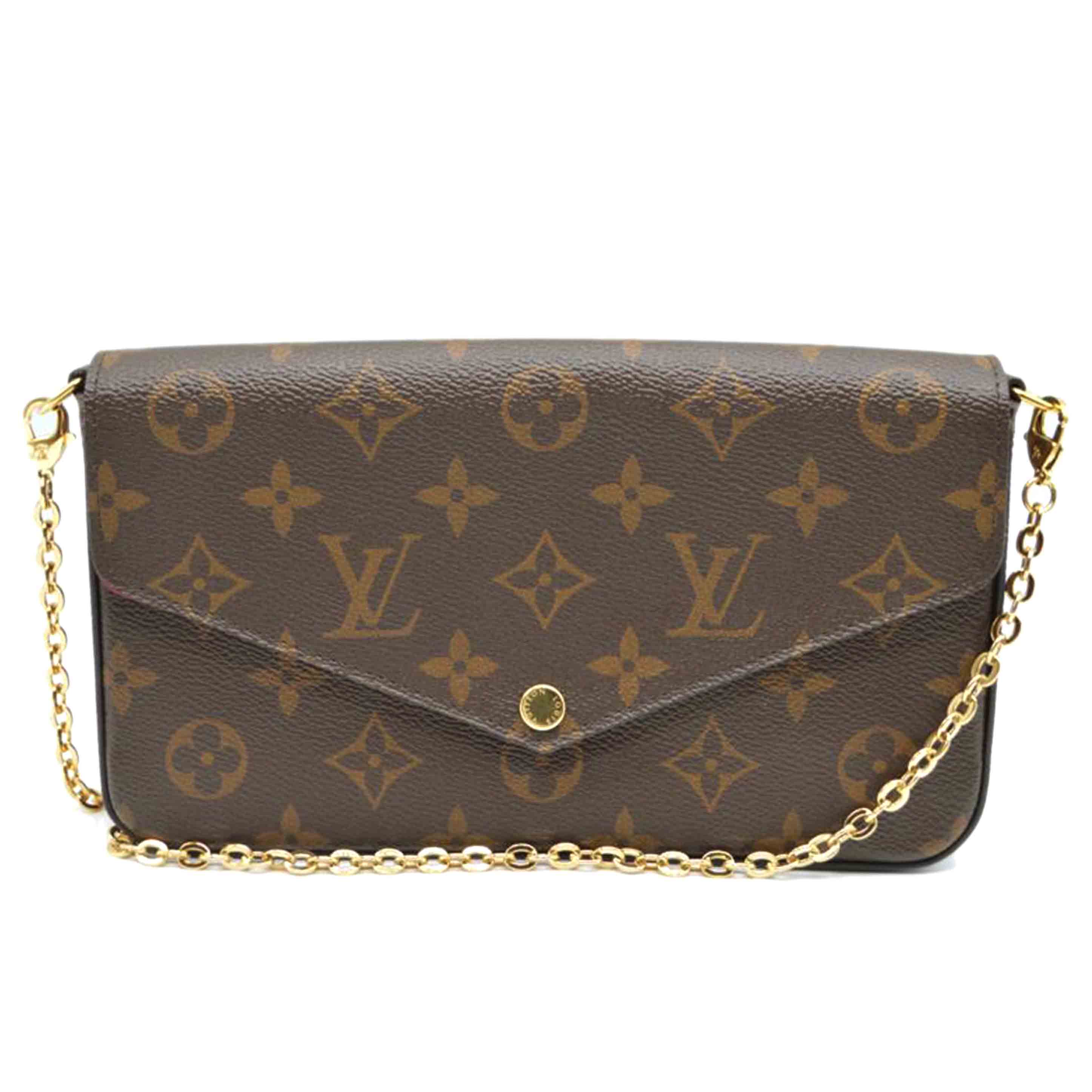 LV ルイヴィトン/ポシェット・フェリシー／モノグラム／フューシャ/M81896//CA0***/Aランク/89