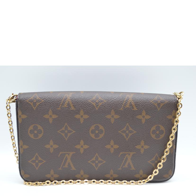 LV ルイヴィトン/ポシェット・フェリシー／モノグラム／フューシャ/M81896//CA0***/Aランク/89