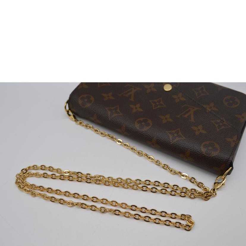 LV ルイヴィトン/ポシェット・フェリシー／モノグラム／フューシャ/M81896//CA0***/Aランク/89