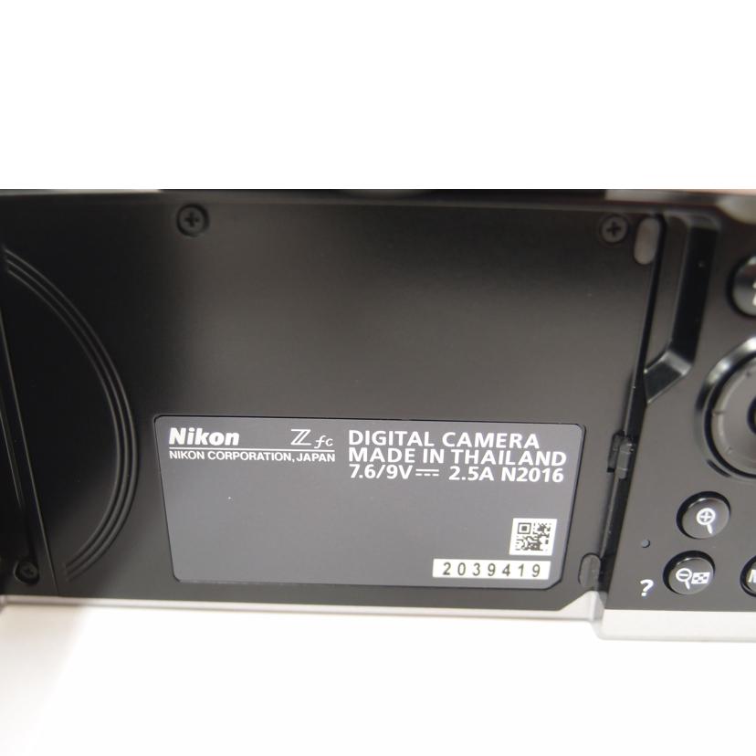 Nikon ニコン/ミラーレス一眼カメラ　レンズキット/Z fc 16-50 VR//2039419/Aランク/69