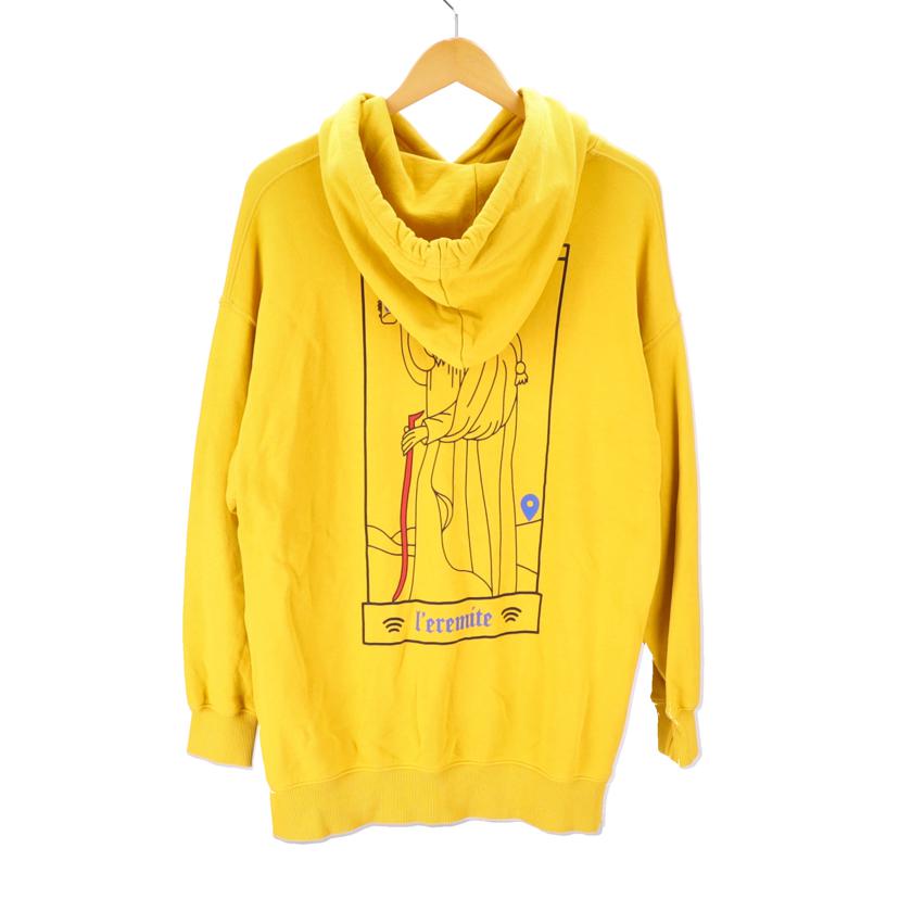 DIESEL ディーゼル/サイドジップパーカー／イエロー/F-GUFFY-HOOD-B1//CLG 504 235 677 916/ABランク/20