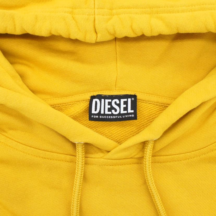DIESEL ディーゼル/サイドジップパーカー／イエロー/F-GUFFY-HOOD-B1//CLG 504 235 677 916/ABランク/20