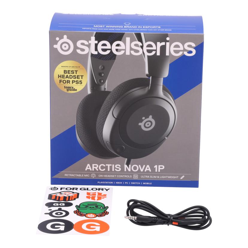 SteelSeries スティールシリーズ　/ゲーミングヘッドセット/ARCTIS NOVA 1P//6161132330272201247/Bランク/62