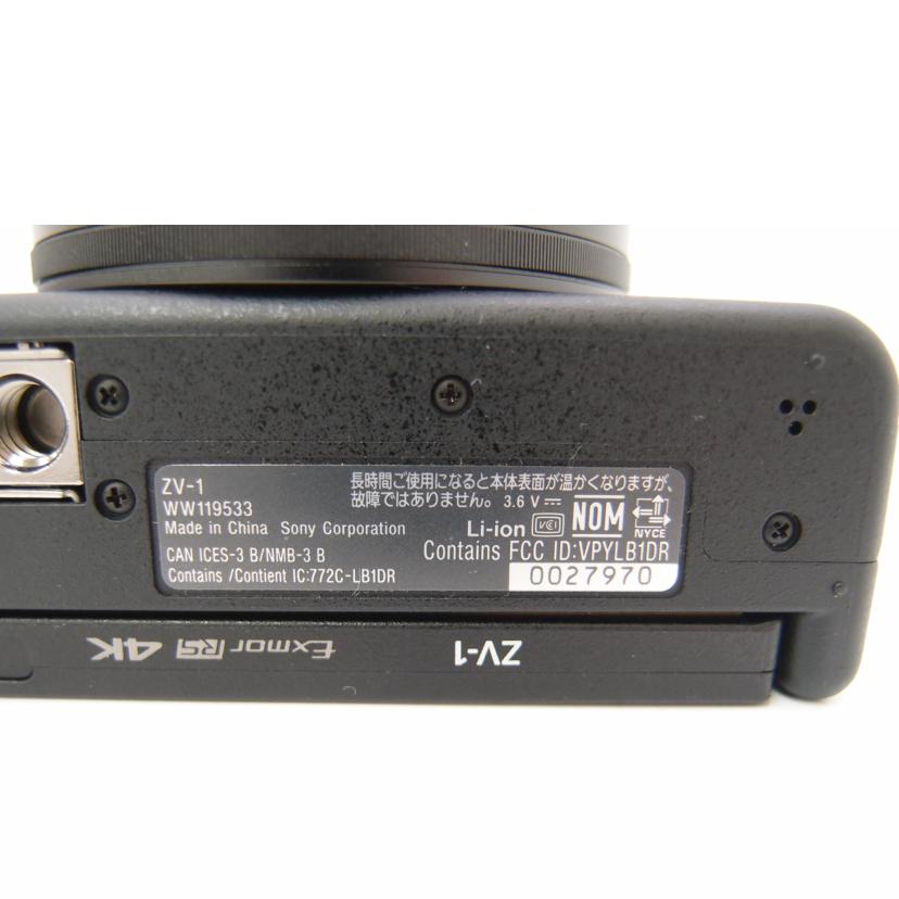SONY ソニー/デジタルカメラ/VLOGCAM ZV-1//0027970/Aランク/69